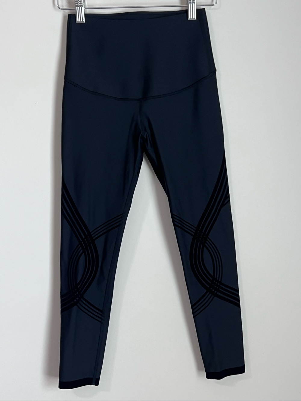 Fanka Body Sculpt Women's XS Black Full Compression Leggings EUC 7/8 Length